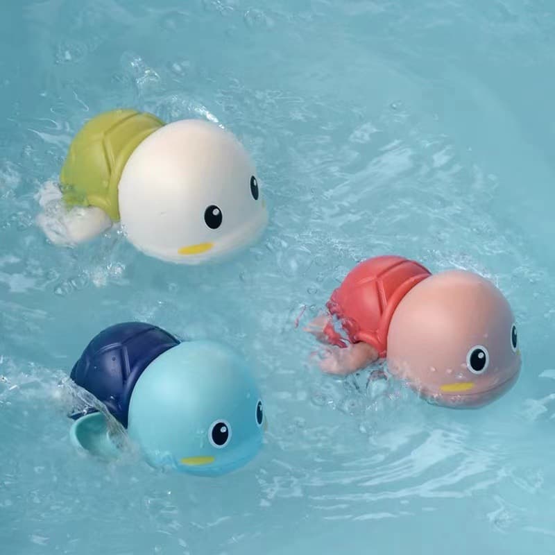 Shake the sound of the same swimming little turtle baby bath toys children bath water boys and girls manufacturers wholesale