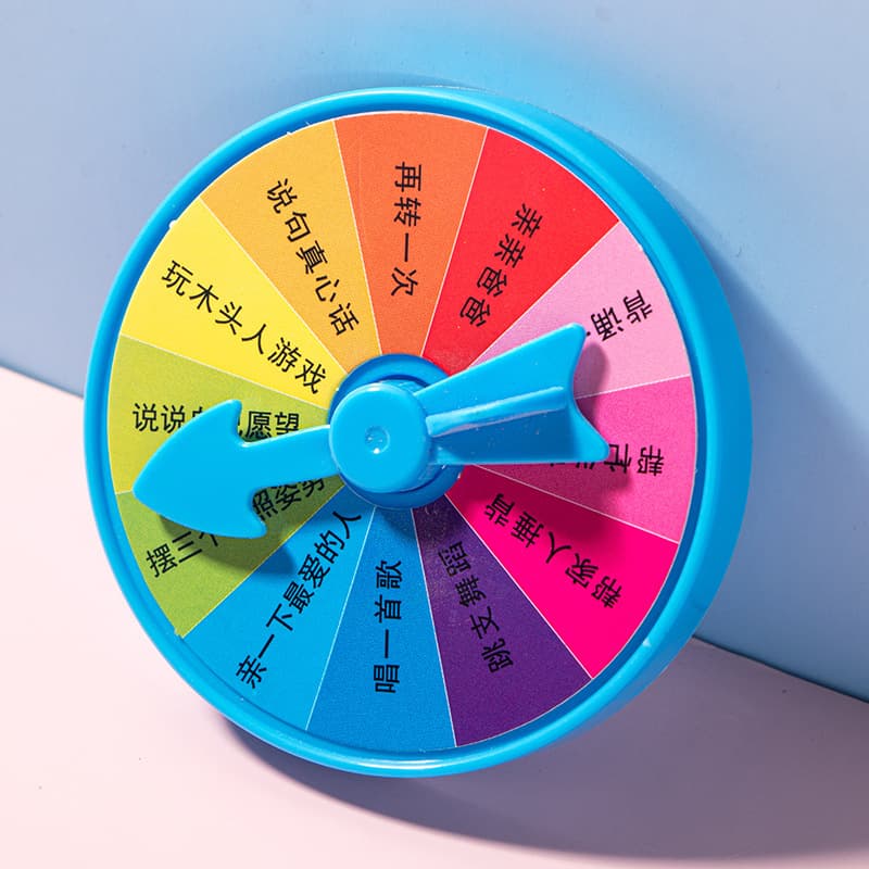 Game Punishment Disk Tricky Big Turntable Parent-Child Activities Entertainment Adventure Props Lottery Game Disk Accessories Wholesale