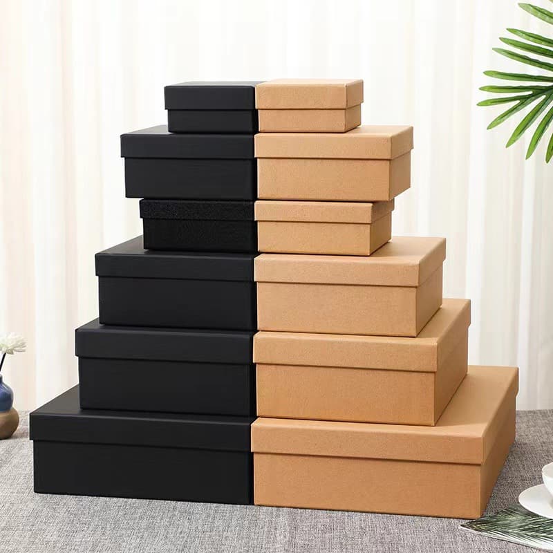 Thickened Exquisite Gift Box with Lid, Single Box Not Shipped