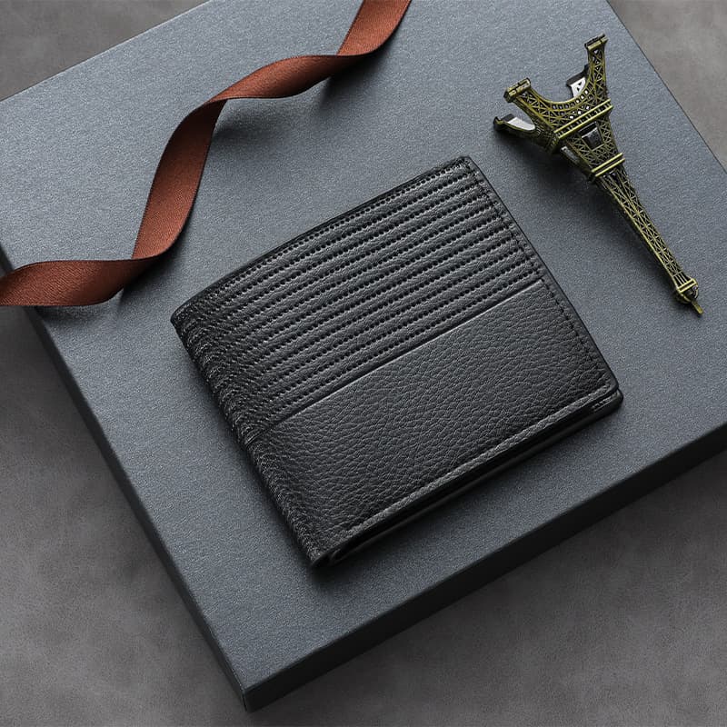 Cross-Border Men's Short Wallet, Large Capacity, Multiple Card Slots, Fashionable Multi-Functional Wallet Wholesale Factory Direct Supply