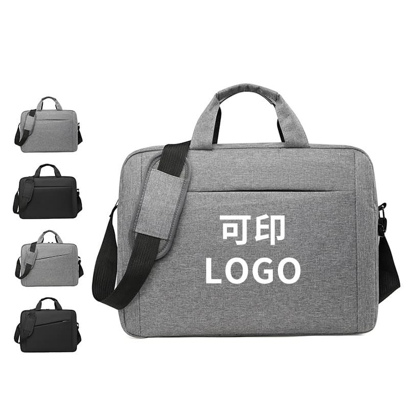 Fashion Laptop Bag for Men and Women 15.6inch Waterproof Business Briefcase Shockproof One-Shoulder Crossbody Handheld Backpack