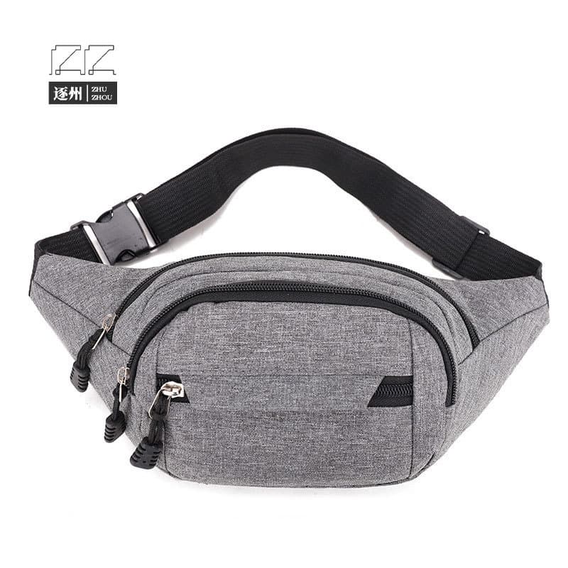 New Waist Bag Men's and Women's Multifunctional Large Capacity Cash register Business Bag Wear-resistant Outdoor Sports Mobile Phone Wallet Waist Bag