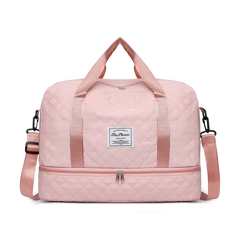 New Dry and Wet Separation Travel Bag, Large Capacity Fitness Bag, Handbag, Yoga Bag, Shoulder Crossbody, Maternity Storage Bag