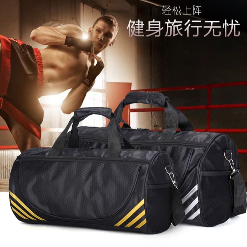 Cross-Border Sports Bag Cylindrical Swimming Gym Bag Single Shoulder Travel Bag Luggage Bag Yoga Taekwondo Barrel Bag Logo