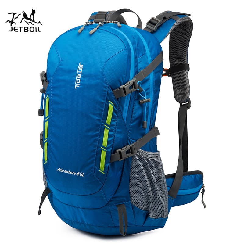 Manufacturers new 40L outdoor sports mountaineering bag waterproof nylon camping bag large capacity shoulder hiking bag backpack