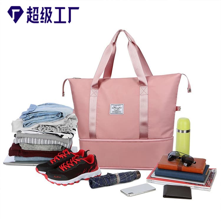New large-capacity cross-border short-distance travel bag men's and women's dry and wet separation training bag leisure yoga fitness bag portable