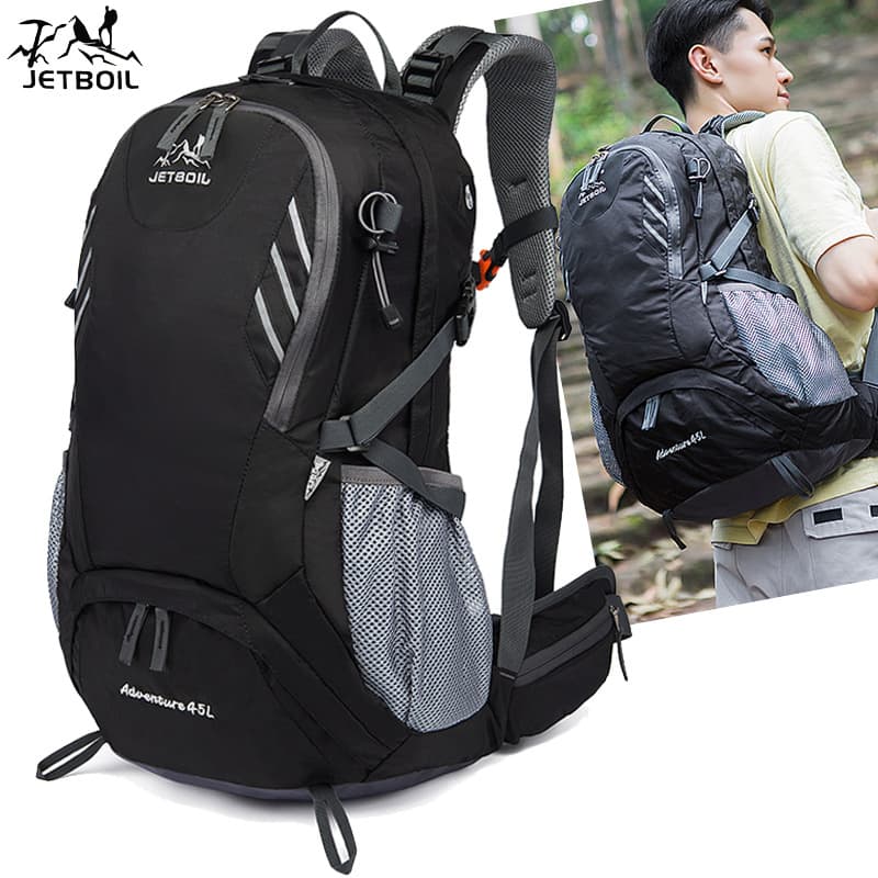2026 Large-Capacity Waterproof and Wear-Resistant Backpack, Outdoor Sports Mountaineering Bag, Multi-Functional Leisure Backpack, Travel Bag