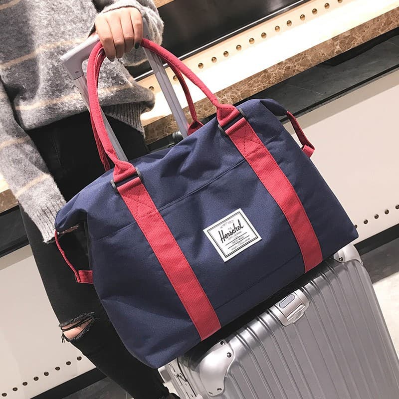 Cross-Border Supply New Oxford Cloth Shoulder Bag Large Capacity Short-Distance Travel Bag Handbag Luggage Bag Foreign Trade Wholesale