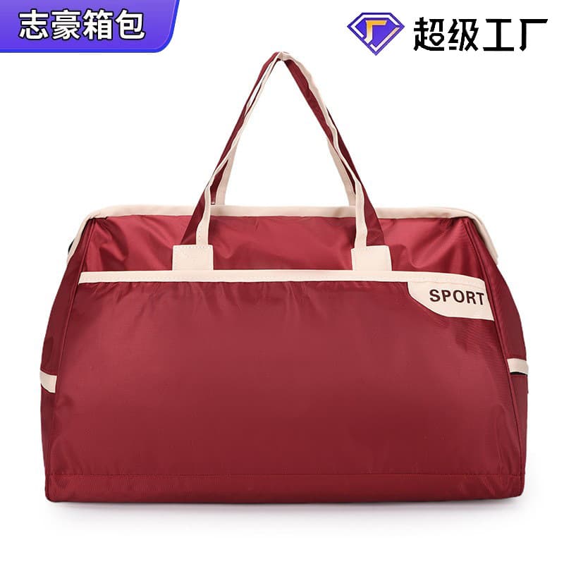 New Cross-Border Travel Bag, Large Capacity, Fashionable and Trendy Short-Distance Business Trip Luggage Bag, Sports Yoga Portable Fitness Bag