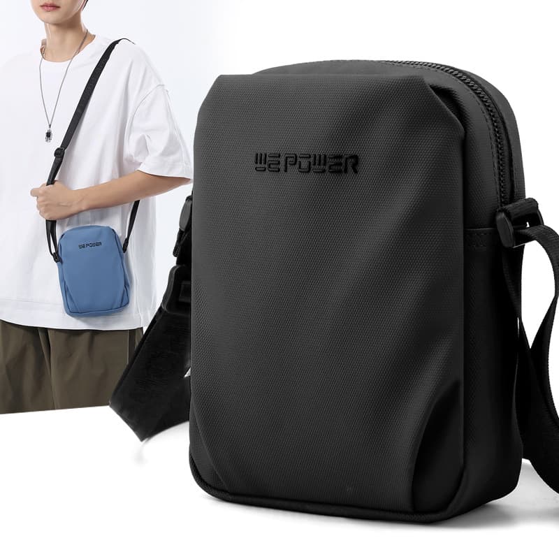 WEPOWER new messenger bag men's and Women's Mini small bag shoulder bag lightweight trendy mobile phone bag casual small shoulder bag