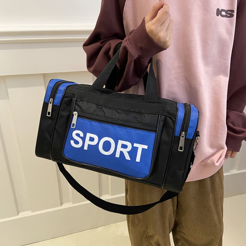 Long and Short Distance Travel Bag Single Shoulder Portable Large Capacity Fashionable Korean Style Travel Bag Travel Luggage Bag