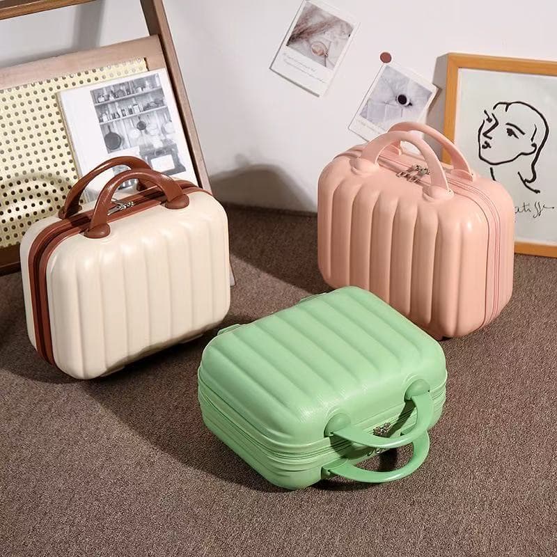 Factory Direct Sales Cosmetic Case, Mini Suitcase, 14inch Suitcases, Souvenirs, Mini Password Boxes, Travel Bags