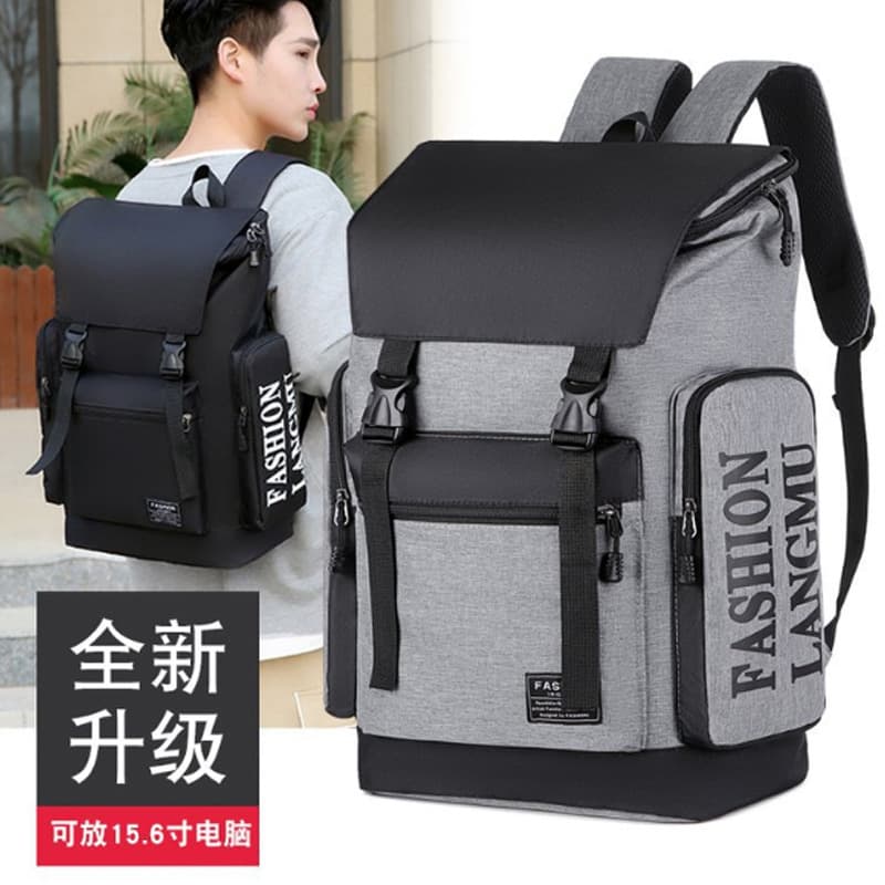 Cross-Border Wholesale Backpack Lightweight Large Capacity Outdoor Travel Leisure Backpack Business Commuter Laptop Bag