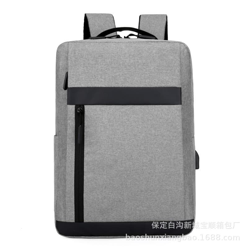 Cross-Border Business Backpack, Trendy Travel Casual Backpack for High School and College Students, Computer Bag, Simple and Waterproof