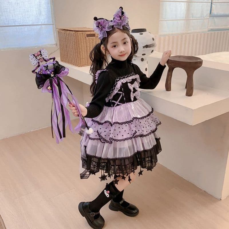 6627 Love Kulomi Sling Princess Dress with Tail