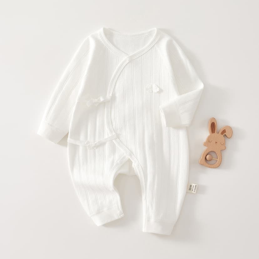 Newborn Baby Butterfly Clothes Boneless Hattie Spring and Autumn Pure Cotton Newborn Monk Climbing Clothes for Boys and Girls Baby Spring and Autumn jumpsuits