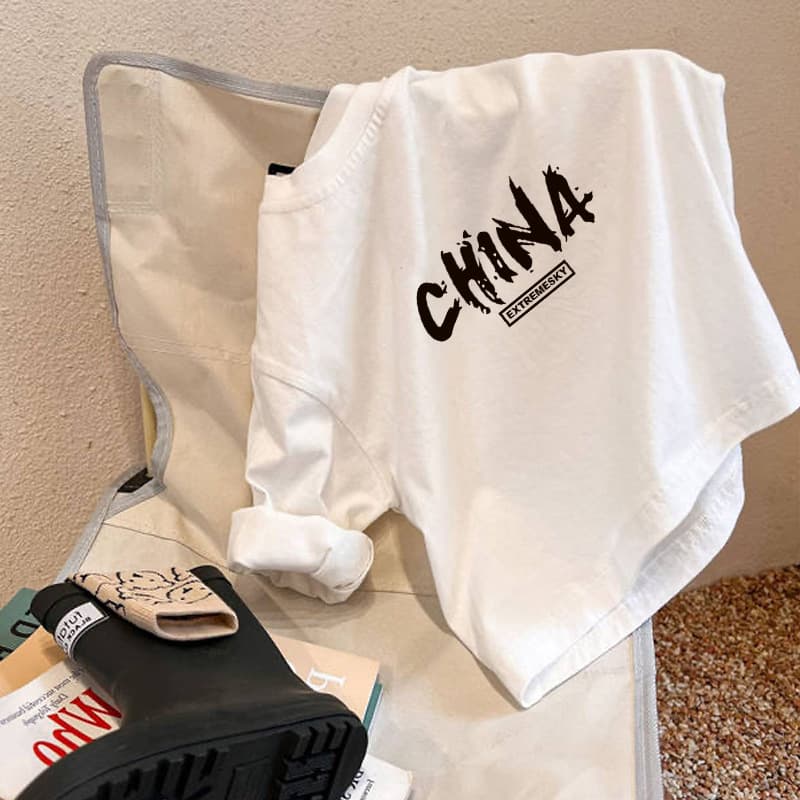 Boys' Autumn T-Shirt Children's Long-Sleeve Base Shirt Spring and Autumn 2025 Autumn Boys' White Pure Cotton Top Autumn Style