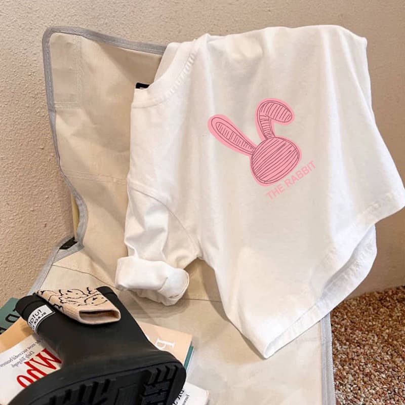 Pure Cotton White Girls Long-Sleeved T-Shirt 2025 New Autum Unique and Beautiful Medium and Large Kidsren's Bottoming Shirt Kidsren's Tops