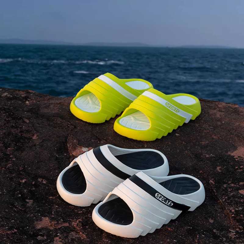 Sports Slippers Men's Summer Outer Wear 2025 New Eva Thick Bottom Shit-feeling Anti-slip Sandals for Men