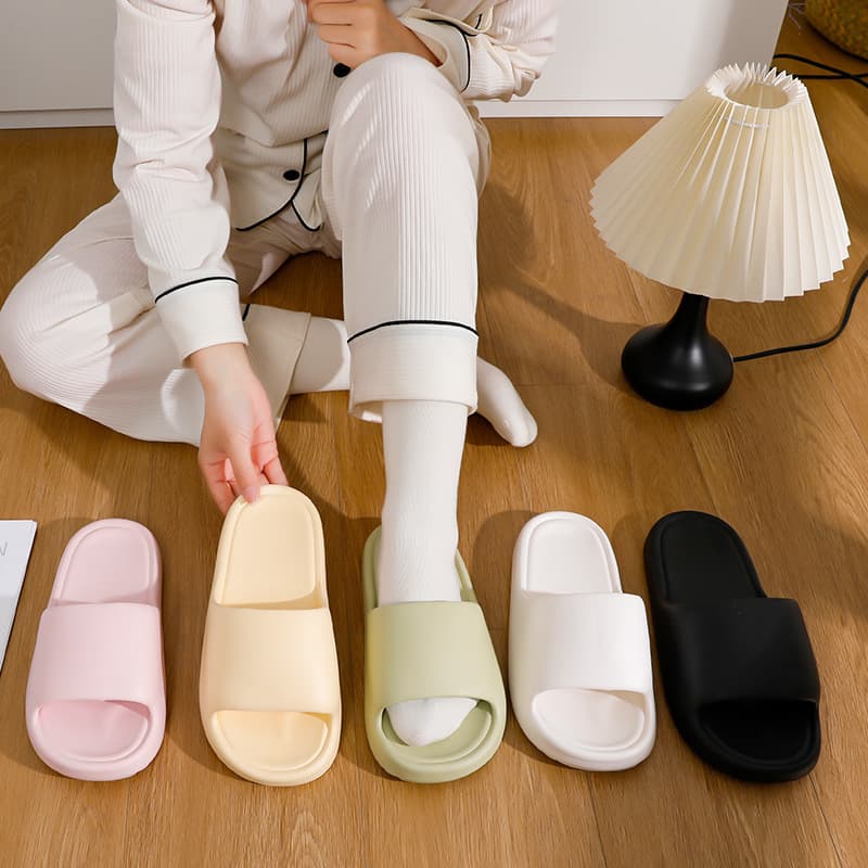 Slippers for Women Indoor Bathroom 2025 New Style Bathing Eva Slippers for Men's Home Household Anti-Slip Summer
