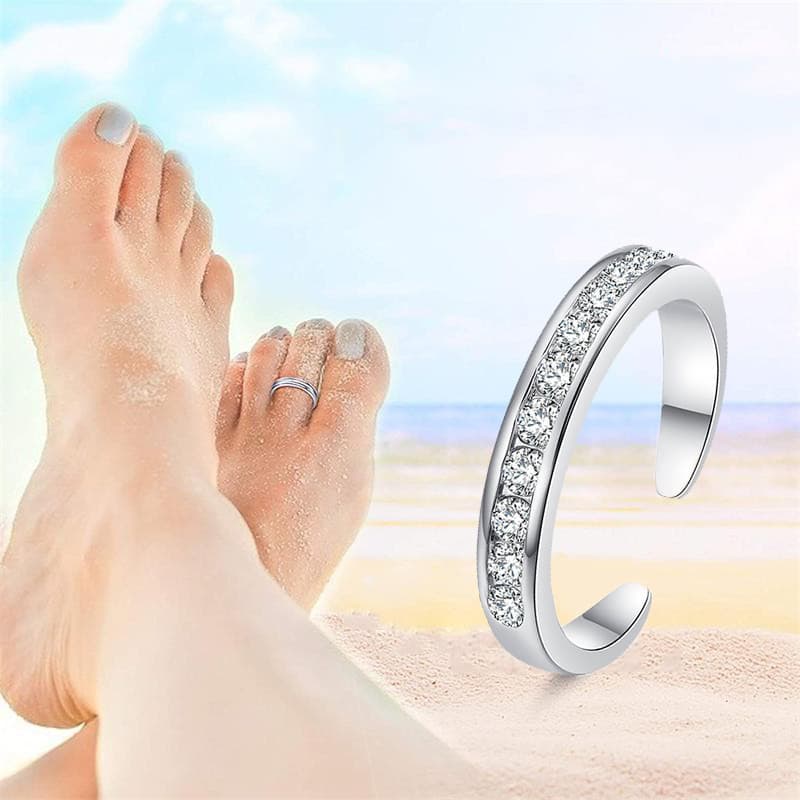 Trendy Fashion Open Toe Rings for Beach, Wholesale European and American Cross-Border Hot-Selling Toe Joint Rings
