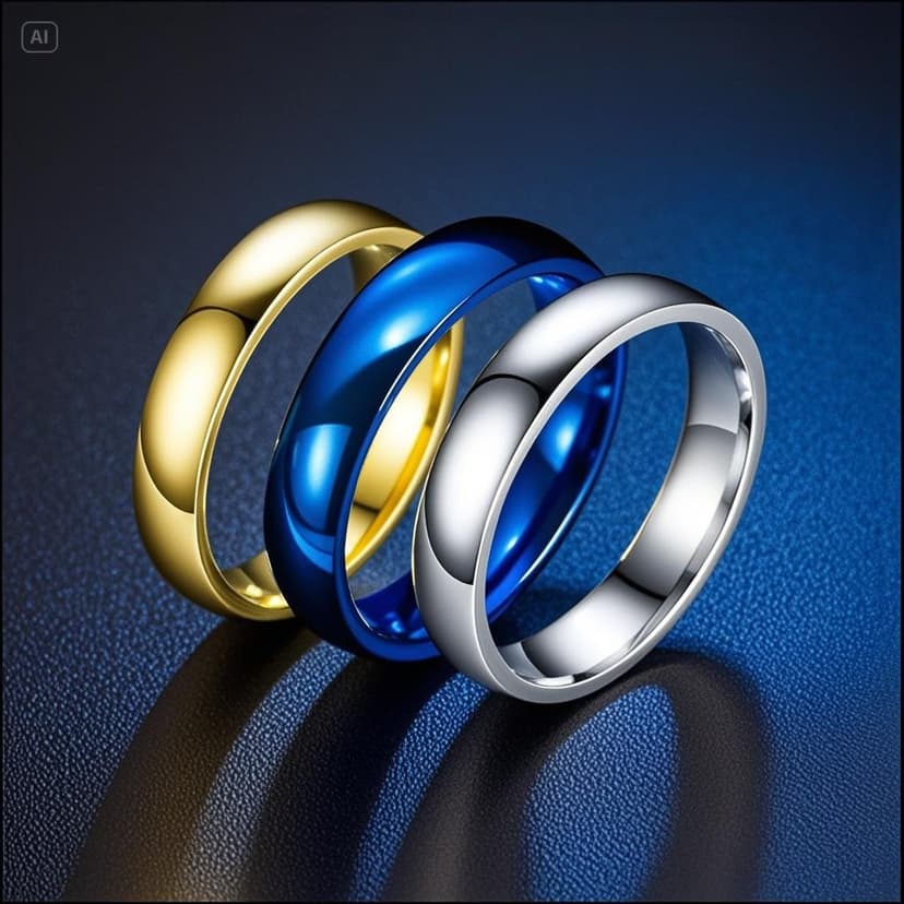 Cross-border jewelry manufacturers in Europe and the United States popular stainless steel rings do not fade ins wind high-grade titanium steel 4MM plain ring ring