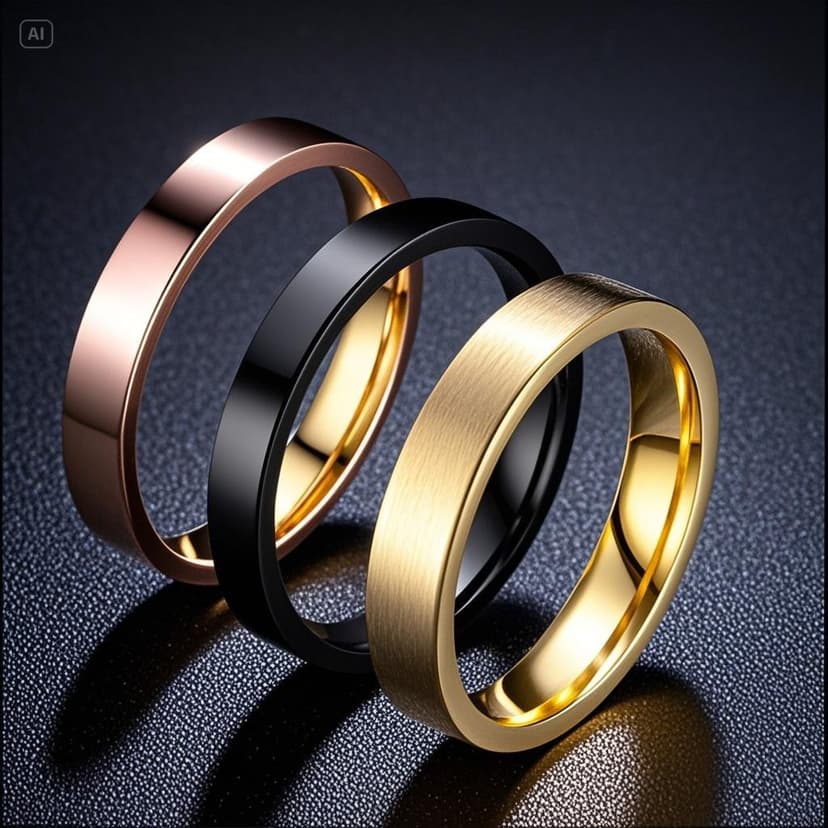 Cross-Border Titanium Steel Ring Women's Wholesale European and American Popular Jewelry Non-Fading Ins Style High-End Accessible Luxury Girls' Ring