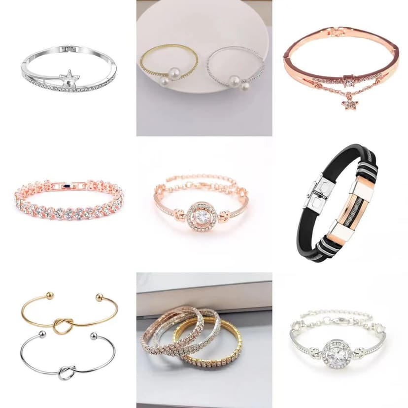 European and American new bracelet hot selling jewelry fashion simple all-match bracelet watch accessories jewelry factory wholesale in stock