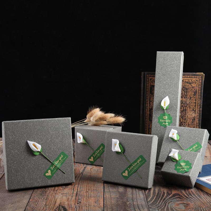 Zhenrong Korean Jewelry Wholesale Jewelry Bracelet Packaging Box Ring Gift Box Fashion Boutique Box
