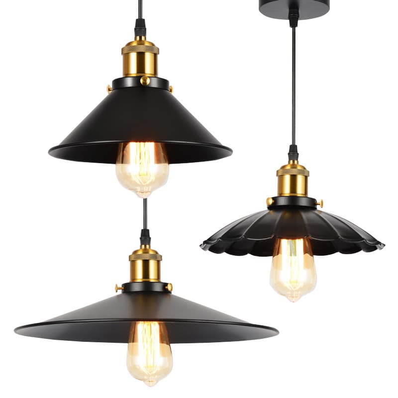 Loft retro modern minimalist restaurant chandelier milk tea shop bar American lighting industrial style country iron lighting